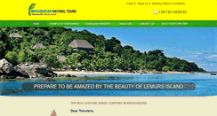 Desktop Screenshot of madagascar-natural-tours.com
